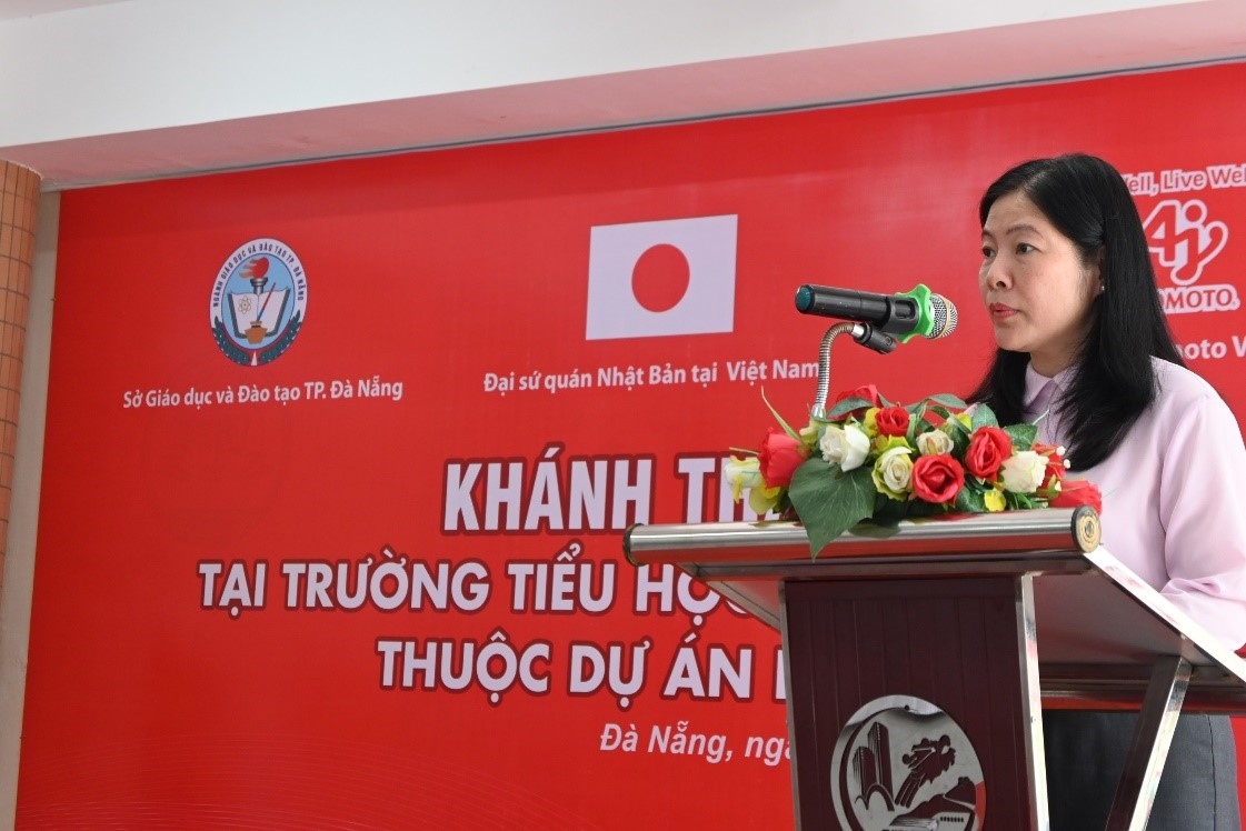 hoc sinh truong ngo gia tu Da nang duoc chinh phu nhat ban tai tro bep an mau hinh anh 4