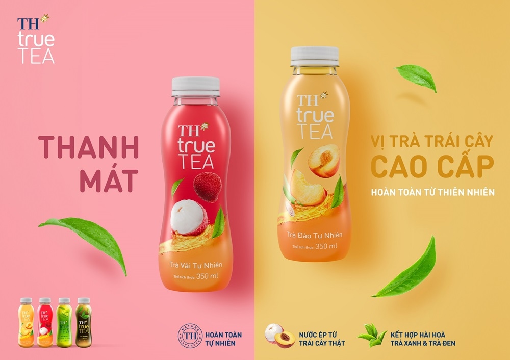 th true tea ra mat 2 san pham moi thanh mat vi tra trai cay cao cap hinh anh 1